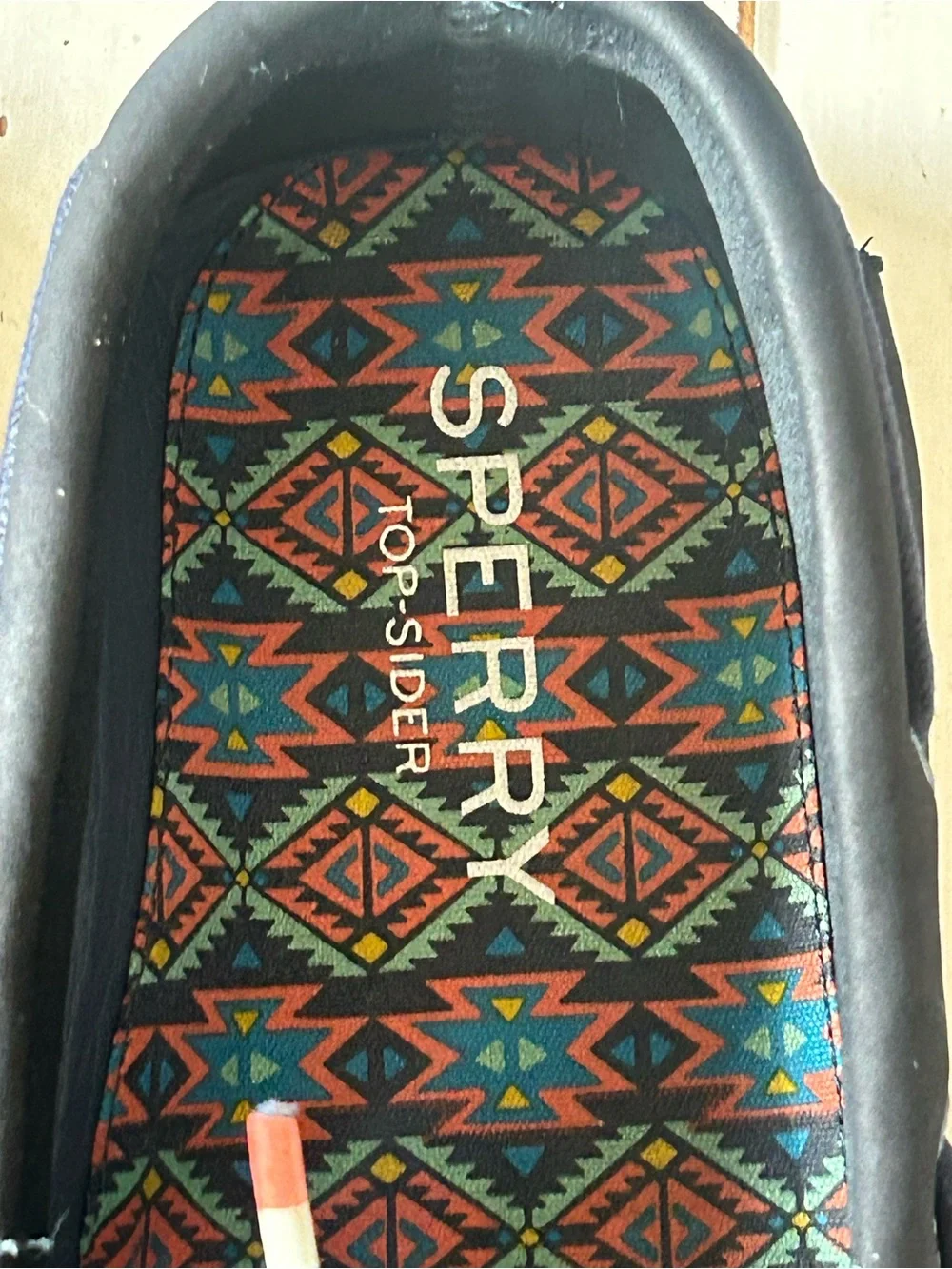 Sperry Top-Sider Blue Leather Deck Moccasins Boat Shoes Men's 12